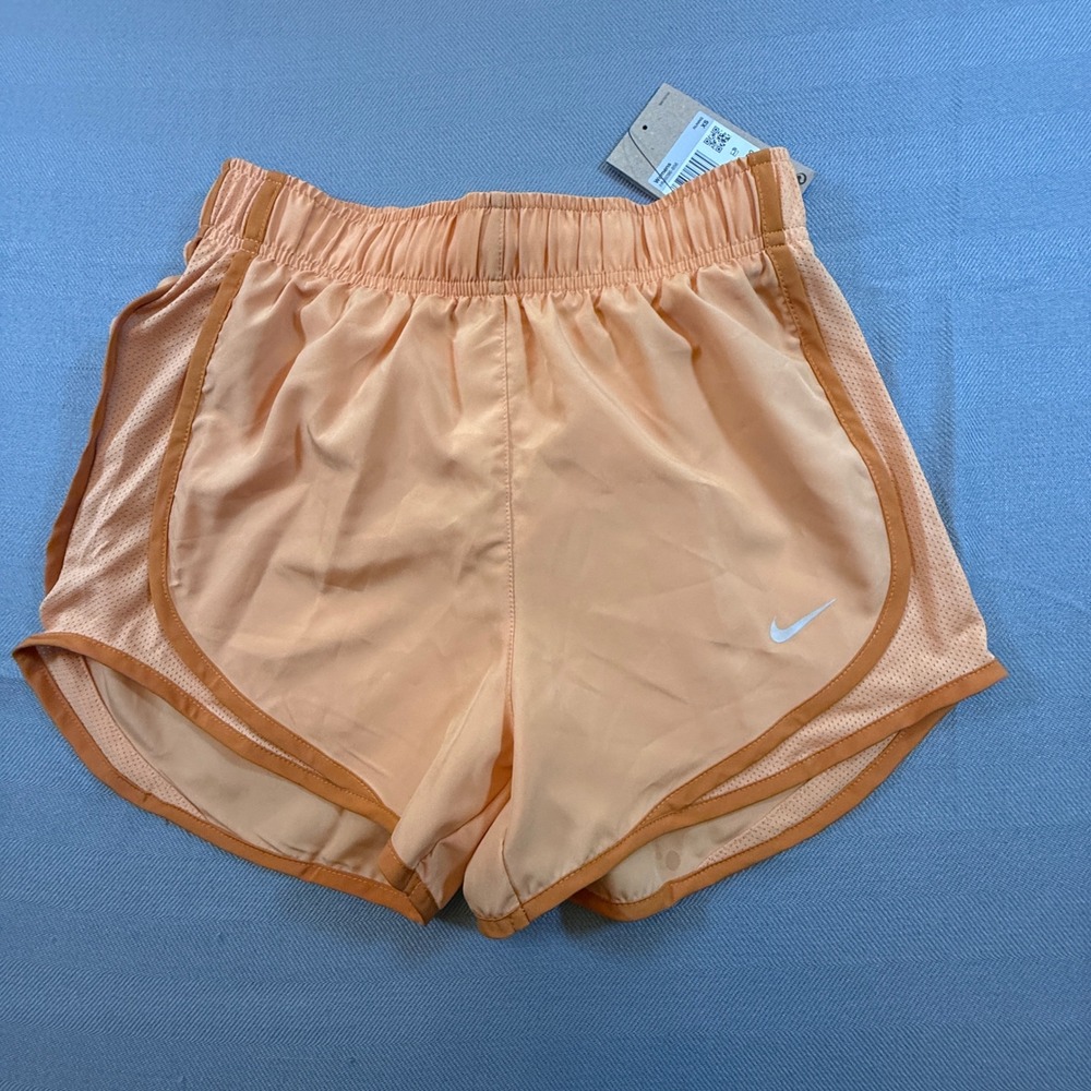 Nike Dri-FIT Tempo Running Shorts Womens XS Orange HM6096-856 Training 2176
